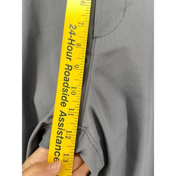 Public Rec Pants Mens 34x34 Gray Work Day Chino 5-Pocket Flat Front Straight Leg - Picture 7 of 14